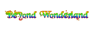 Beyond Wonderland шрифт