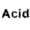 Шрифт Acidic