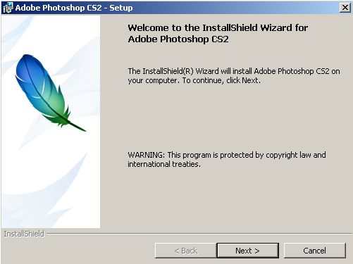 Установка Фотошоп 5