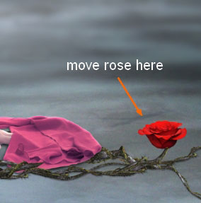 Фотоманипуляция «Магическая роза». Часть 2