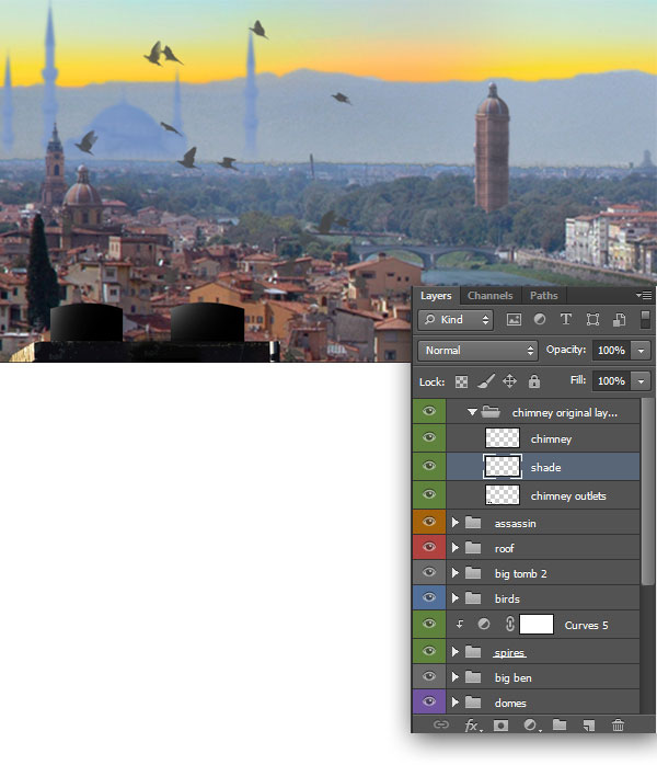 Matte Painting  .  2